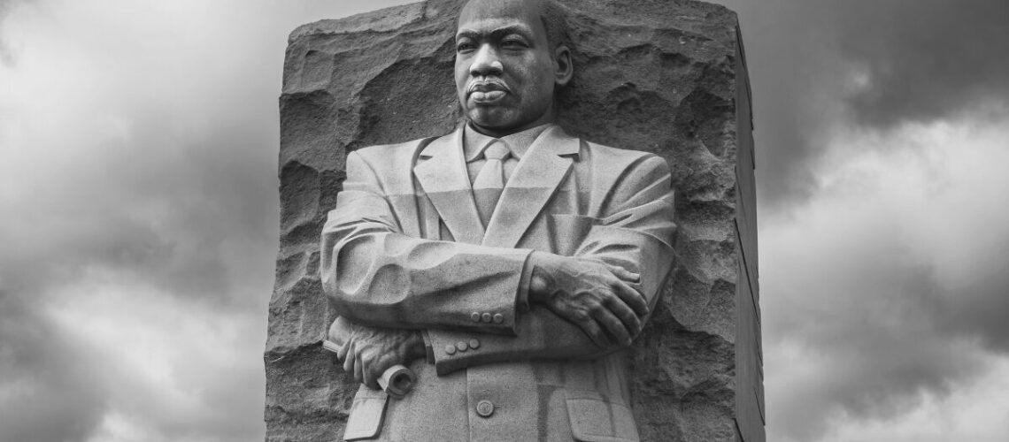 Martin Luther King Jr. Statue.